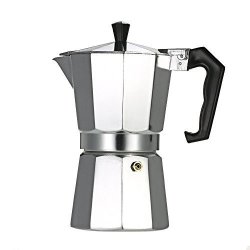 Decdeal 3-12 Cup Stovetop Espresso Maker Aluminum Coffee Stovetop Maker Mocha Pot For Use On Gas Or Electric Stove