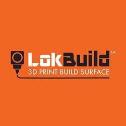 Lokbuild 3D Print Build Surface Sticky Back Sheet Quick Clean Removal Of Printed Parts Versatile Single Pack 12
