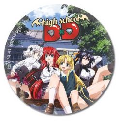 GE Animation High School Dxd - Girls Group 1.25" Button