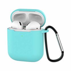 Nxda Headset Charging Box Protective Cover With Anti-lost Buckle Apple Airpods 2 Second Generation Wireless Charging Case Blue