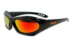Hobart 770726 Shade 5 Mirrored Lens Safety Glasses