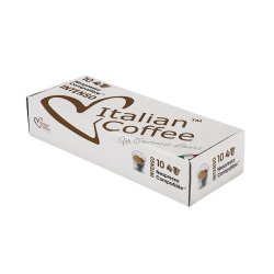 Nespresso Italian Coffee Intenso Compatible Coffee Capsules - 200