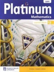 Platinum Mathematics Grade 12 Learners Book caps