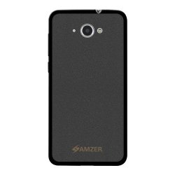 Amzer Pudding Soft Tpu Case Back Cover For Lenovo S930 - Retail Packaging - Black