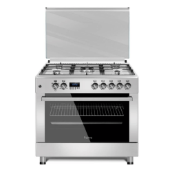 Ferre 90CM Stainless Steel Free Standing 5 Burner Gas electric Cooker