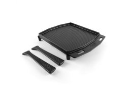 Dual-sided Cast Iron Grizzler With Stainless Steel Trivet Base