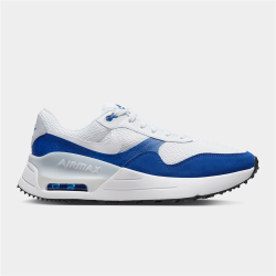Nike Mens Air Max Systm White royal Blue Sneakers