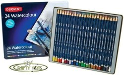 Derwent Watercolor Pencils 24PC Tin