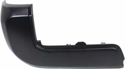 Rear Bumper End Compatible With Toyota Tacoma 2016-2018 Lh End Cap Black