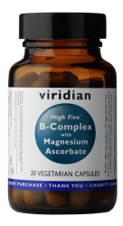 High Five B - Complex mag Ascorbate Vegetarian Capsules