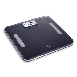 DQUIP Scale Body Fat With Light Leather Black 150KG