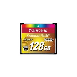 Transcend 128GB Ultra Performance Compact Flash Card TS128GCF1000