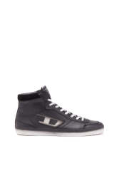 Diesel Y03261P6326 Mens S-leroji Mid Sneakers Black And White - Black And White 10