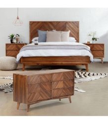 Carlisle Bedroom Suite With 6 Drawer Chest Of Drawers Bedroom Bedroom Combo Bedroom Furniture Cielo