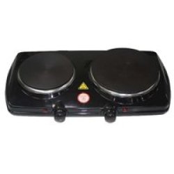 AD-S256 Solid Electric Hotplate Black