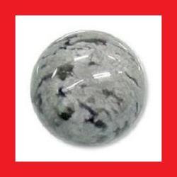 Snowflake Obsidian - Round Cabochon - 0.53cts