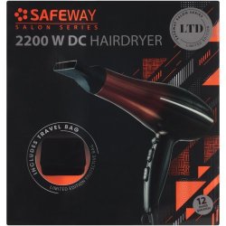 Safeway Limited Edition Hairdryer With Travel Bag 2200W