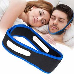 Anti Snoring Chin Straps Ajustable Stop Snoring Solution Snore Reduction Sleep Aids Anti Snoring Devices Snore Stopper Chin Straps For Men Women Snoring Sleeping