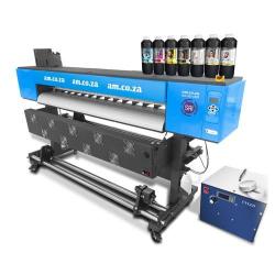 Fastcolour One 1800MM Printing Area Roll-to-roll Uv Ink Large Format Printer Epson XP600 Printhead Sai Flexiprint Software 4L Of Cmyk Uv Ink Cleaner
