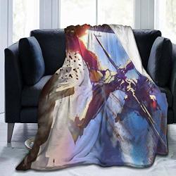 Jinzsdfg Neon Genesis Evangelion Bed Print Large Plush Blanket 60"X50