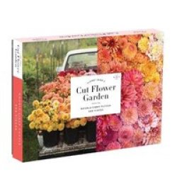 Floret Farm& 39 S Cut Flower Garden 2-SIDED 500PC Puzzle Jigsaw