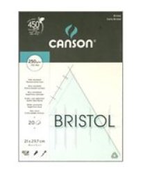 Canon Canson A3 Bristol Graphic Pad - 250GSM 20 Sheets