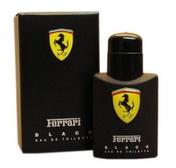 Ferrari Black Eau De Toilette Spray Splash For Men 0.13 Ounce