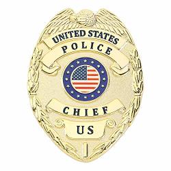 Metal Toy Sheriff Badge for Kids Sheriff Badge Western Sheriff Badge US-AKI-014 