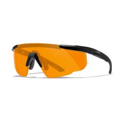 Wiley X Saber Advanced Light Rust Matte Black Frame W bag Protective Eyewear