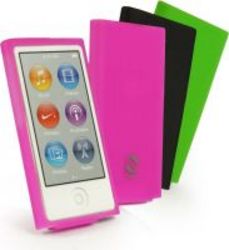 Tuff-Luv Silicone Gel Tri Pack & Screen Protector For Apple iPod Nano