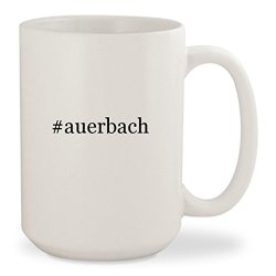 Auerbach - White Hashtag 15OZ Ceramic Coffee Mug Cup