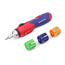 Workpro Multi-bit Ratcheting Screwdriver Set 24-IN-1 With Auto-loading Bits Chamber