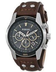 Fossil CH2891 Watches Men's Coachman Chronograph Leather Watch - Brown Parallel Import