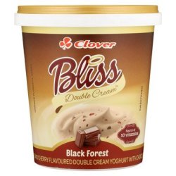 Clover Bliss Double Cream Black Forest Yoghurt 1KG