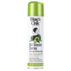 Black Chic Oil Sheen Hairspray With Avocado Oil 275ML