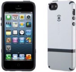 Speck White Black CandyShell Flip Hard Shell Case With Flip-Back Panel For Apple iPhone 5