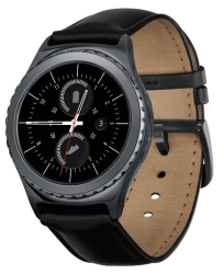 Samsung Gear S2 Classic Smartwatch Black Leather Instock