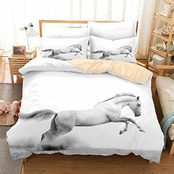 Deals On 3d Personalized Design Horse Duvet Cover Set Style