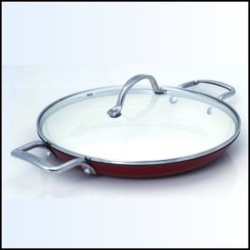 Snappy Chef 30cm Sc Superlight C i Open Round Griddle + Lid