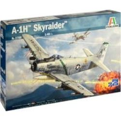 A-1H Skyraider Aircraft With Super Decal Included 1 48