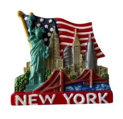 New York City Fridge Magnet Souvenir