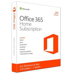Microsoft Office 365 Home 1 Year Subscription For Windows