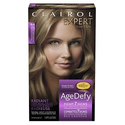 Clairol Age Defy Expert Collection 8A Medium Ash Blonde 2 Kit Bundle