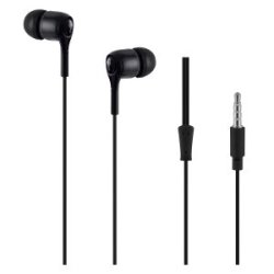 Swagger 2.0 Series- Boxed Auxiliary Earphone With Mic- Black