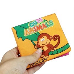 Gbell Fun Preschool Cloth Books On Child Soft Intelligence Development Learn Picture Cognize Cloth Book For Infant Baby Toddler B