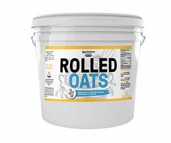 Rolled Oats 1 Gallon Bucket By Unpretentious Baker Highest Quality Old Fashioned Oats Whole Grain Naturally Gluten Free Vegan Non-gmo Excellent Source Of Fiber
