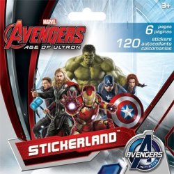 Avengers Age Of Ultron MINI Stickerland Pad - 6 Page
