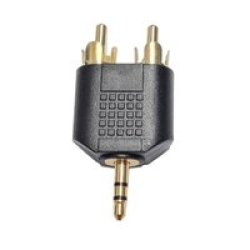 Baobab 2 Rca Male To 3.5MM Male Stereo Jack Adapter