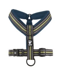 Dogs Highly Durable Adjustable Chest Padded Y-Harness - Juniper 55 Cm