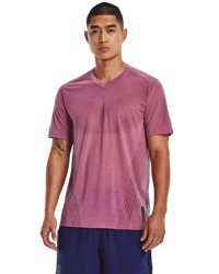 Men's Ua Breeze Run Anywhere T-Shirt - Pace Pink XL